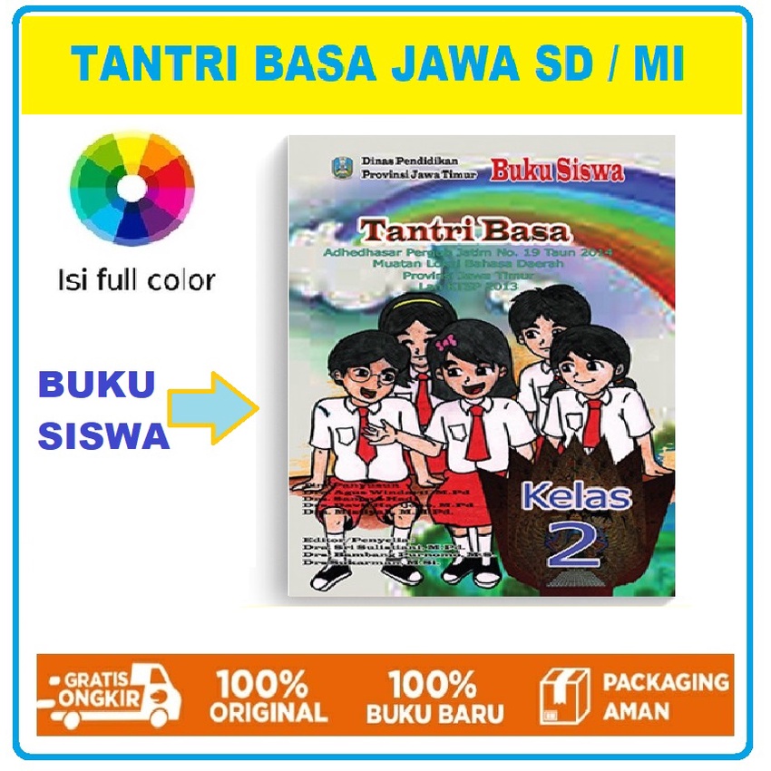 Diskon Buku TANTRI BASA JAWA SD / MI Kelas 2 (Bahasa Jawa Diknas Propinsi Jawa Timur)