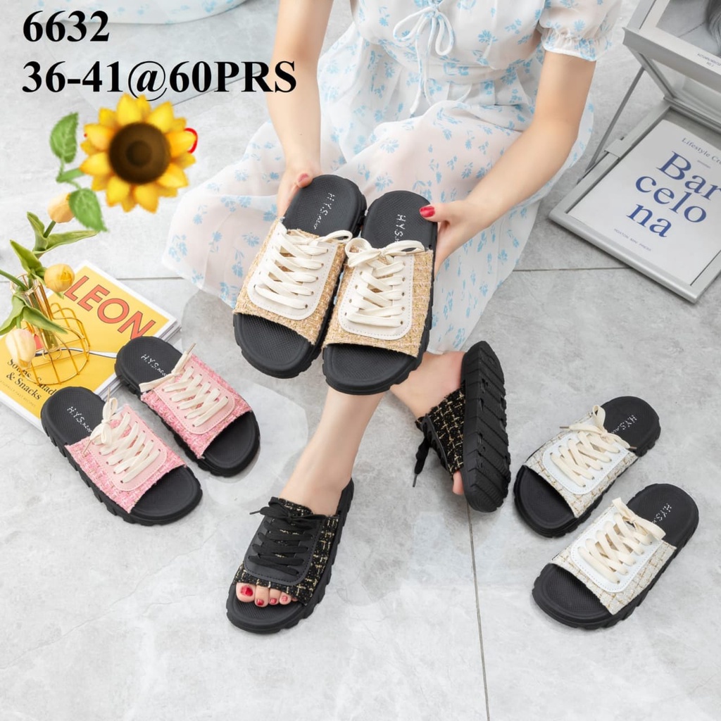 Sandal Karet Jelly Wedges Wanita import Model Terbaru Original Kekinian by AGUNG STYLE Balance 6632