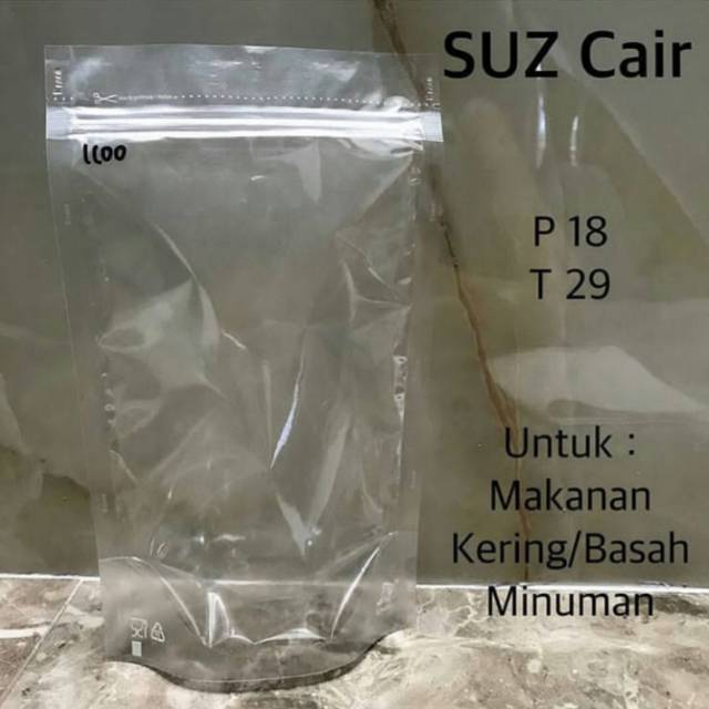 Standing pouch 18x29 cm