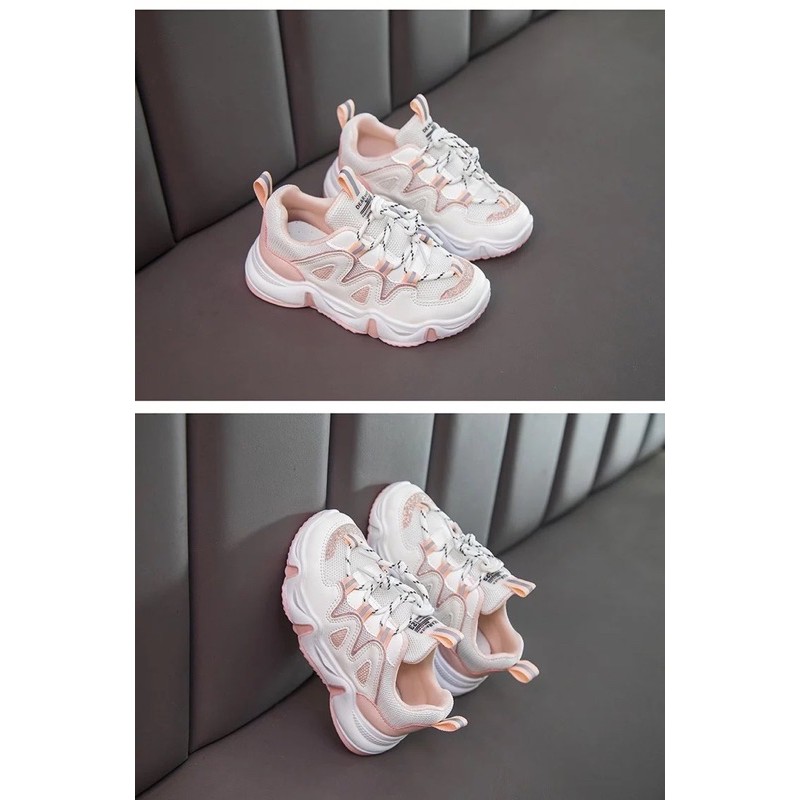 1001 Sepatu Sneakers Anak Cowok Cewek Fashion Momy 3warna!! by 1001