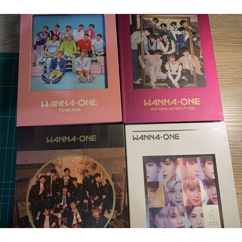 Wanna One Fullset Album To Be One Nothing Without You I Promise You Undivided