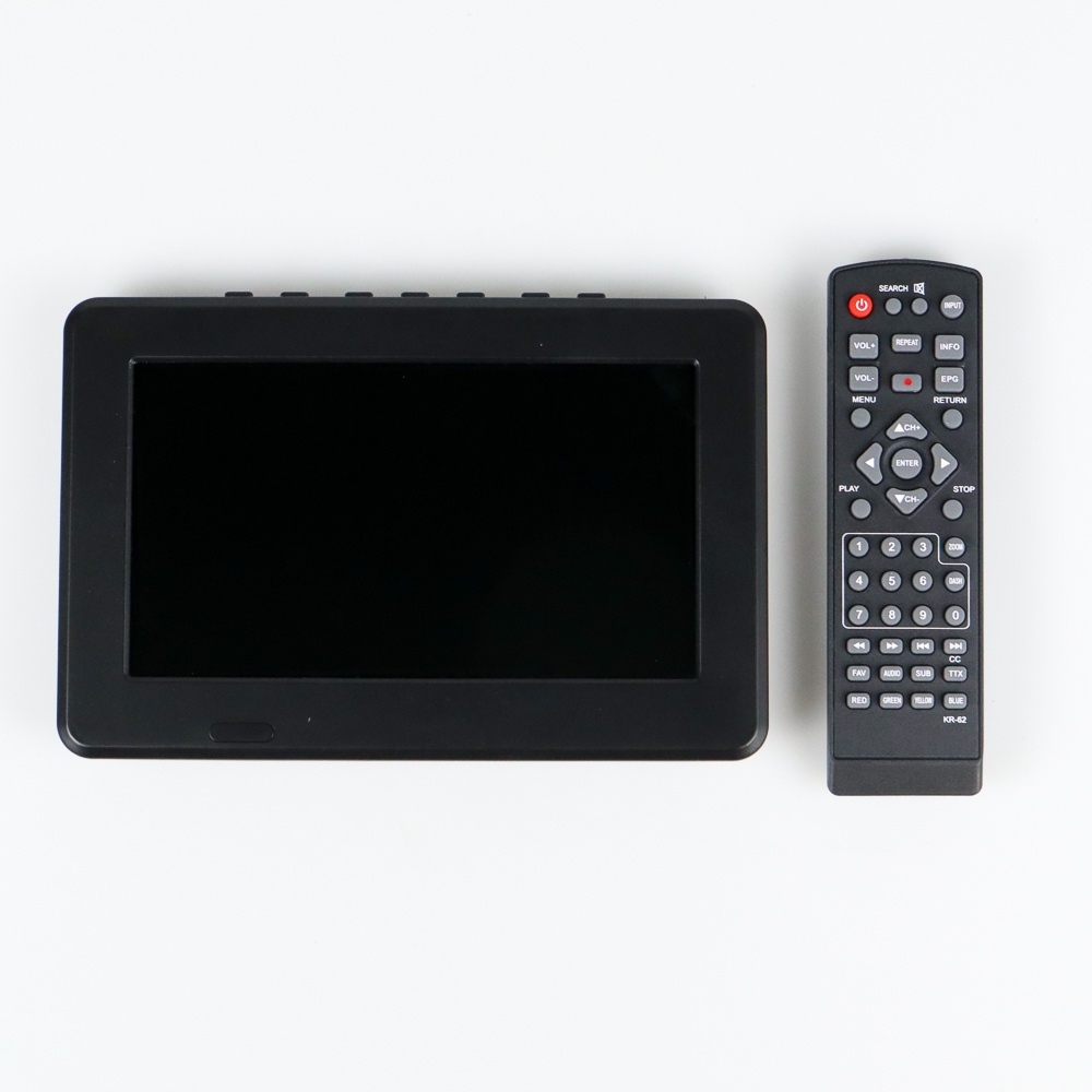 Taffware Portable TV Monitor 10.8 Inch DVB-T2 - D7 - Black