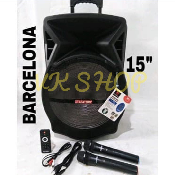 Speaker Portable Meeting Wireless Asatron Barcelona 15inch