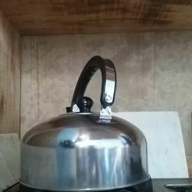 Teko Masak Pluit Kettle Stainless Fleco 3l 4l 5l [ Wajib Order Bubble ]