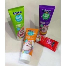 * NCC * Bfree Kids Lotion Sunscreen Anak Anak Mild Gentle Bed Time Daily Sun Screen With SPF 30+ UVA UVB