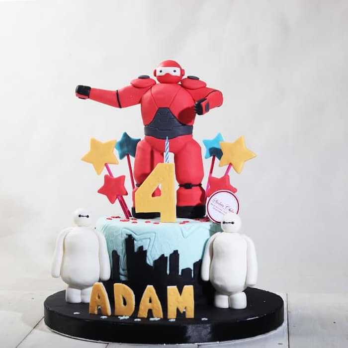 

Kue Ulang Tahun model Baymax / MOHON BACA KETERANGAN