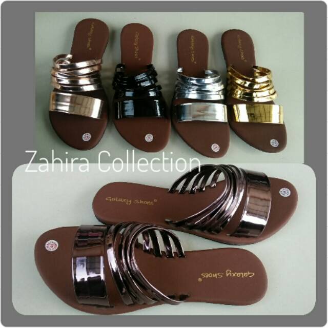 Sandal teplek wanita kronjo besar