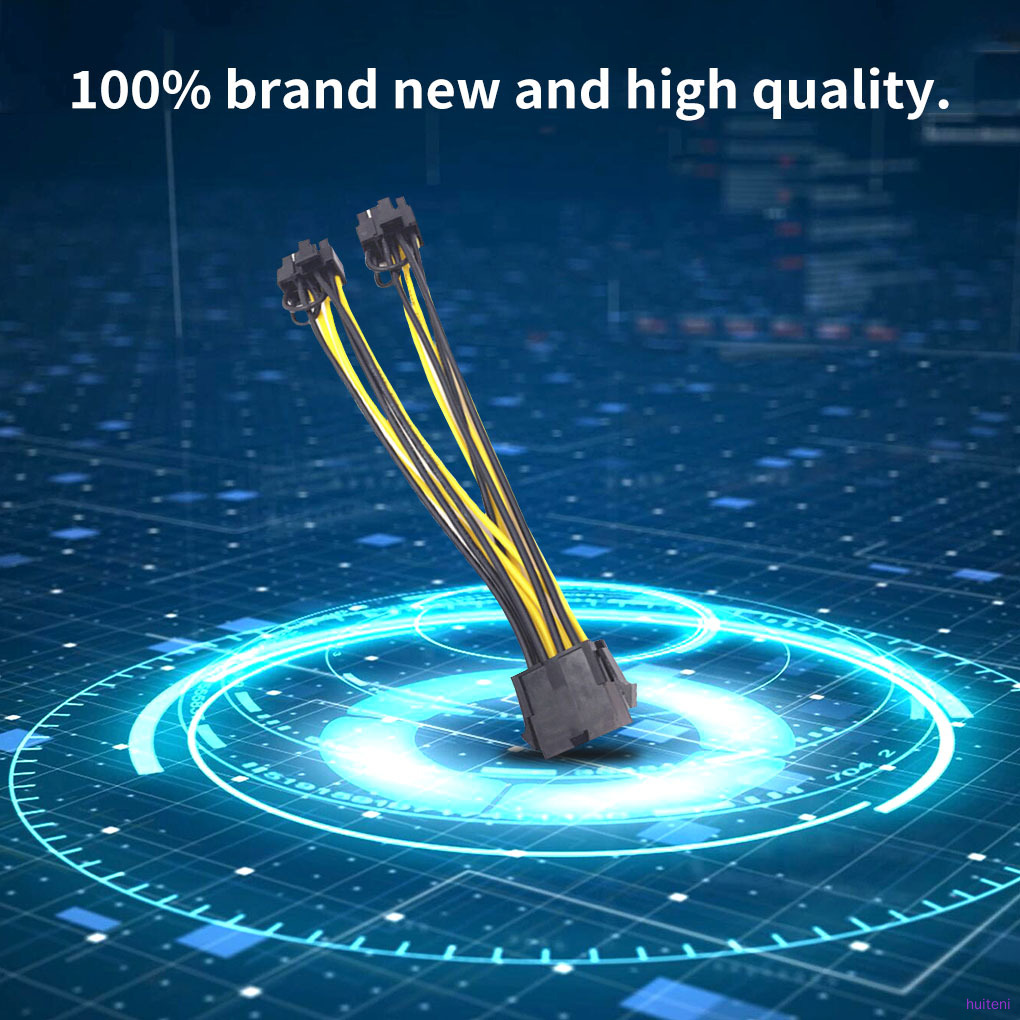 Kabel Adapter Pci-E 8pin To 8pin Female Ke Male Untuk Komputer