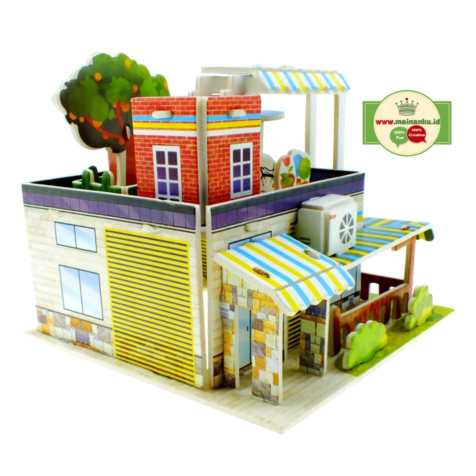 Mini Puzzle 3D MINI SUPERMARKET | Mainan Anak Perempuan - 1690-30