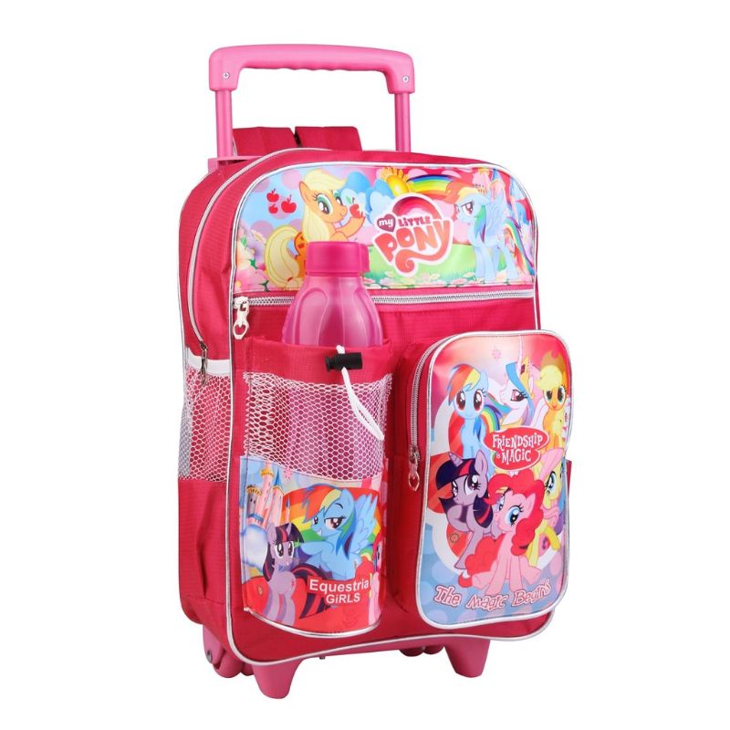 Ransel dorong backpack tas troly anak perempuan karakter Realpick