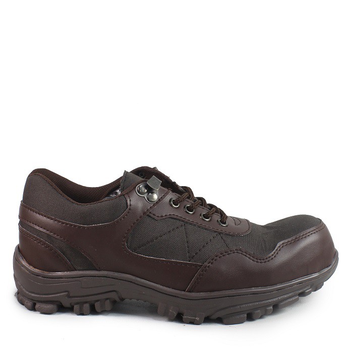 MS SHOP - Sepatu Pria Walkers Hyuga Coklat Low Boots Sapeti Pendek Keren Hiking Outdoor Gunung