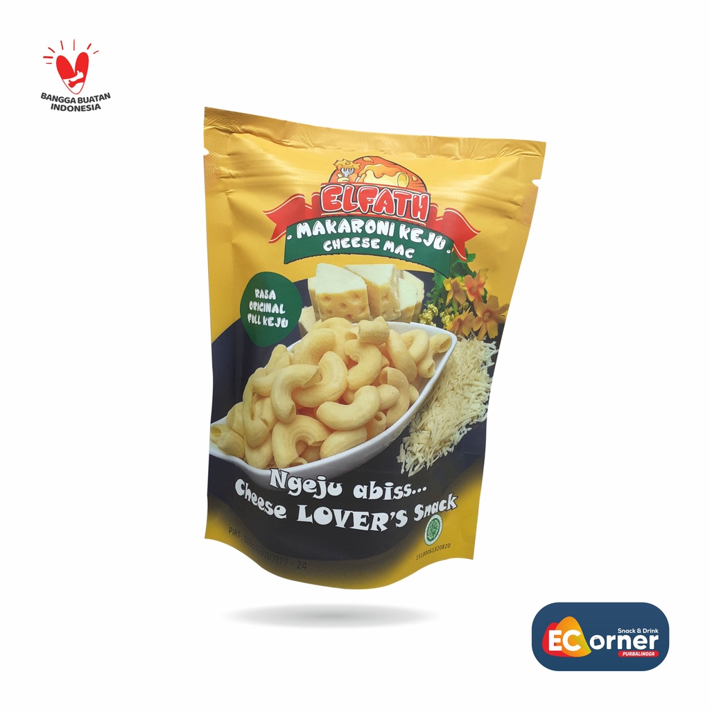 Makaroni Keju Kraft Original ELFATH Pouch 50gr Shopee