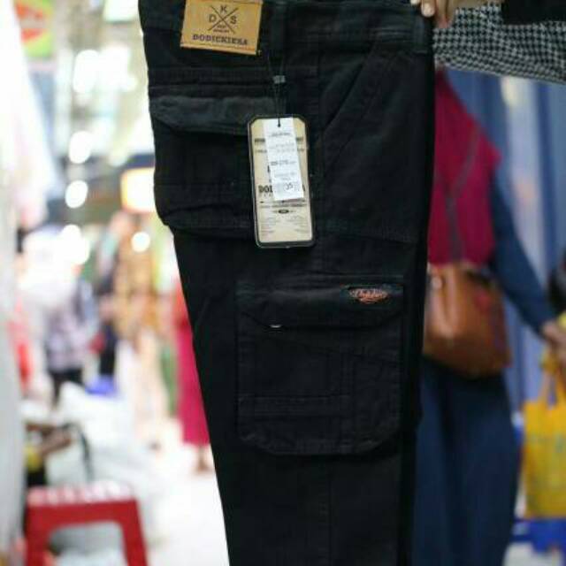 Celana cargo anak dikies fit 24-