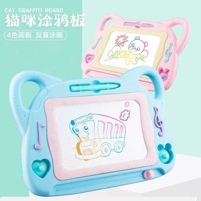 

FM336 PAPAN TULIS MAGNET BISA TULIS GAMBAR DIHAPUS magnetic learning