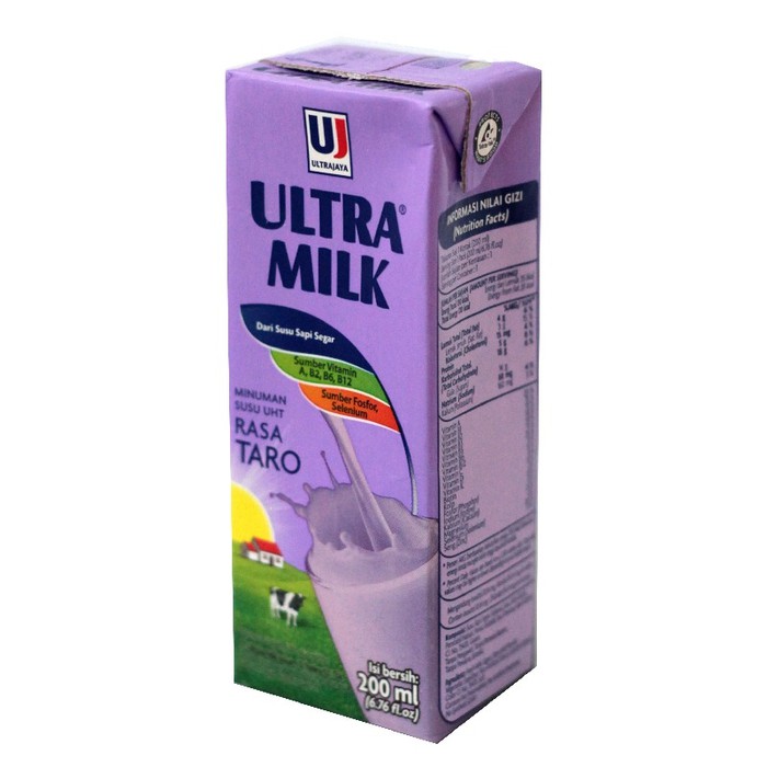 Susu Ultra TARO - 200 ml - 1 DUS ISI 24 pcs