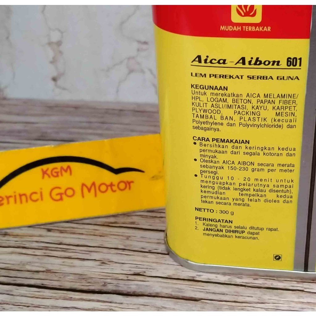 AICA AIBON 300gr 601 PEREKAT SERBA GUNA SYNTHETIC RUBBER ADHESIVES