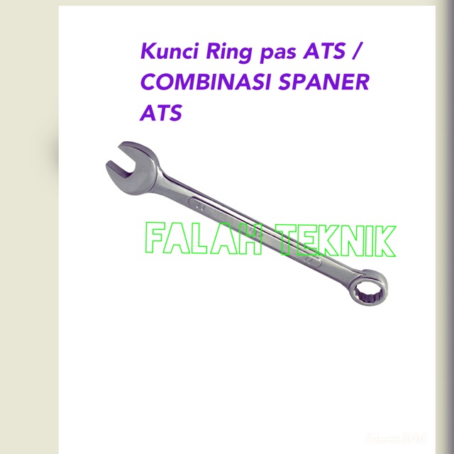 Kunci Ring pas ATS / COMBINASI SPANER ATS 10mm