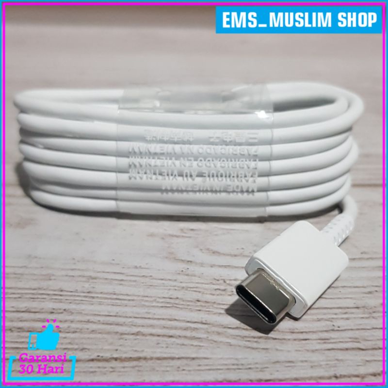 Kabel Data Usb Type C Samsung Fast Charging A52s A23 A13 Lte Original