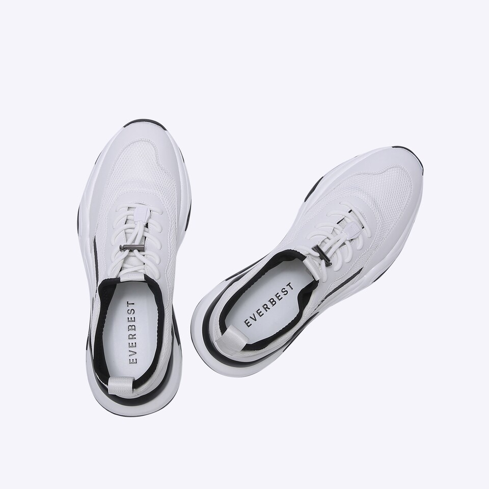 SEPATU SNEAKER EVERBEST PRIA ORIGINAL KETS CASUAL BRANDED PUTIH EM77