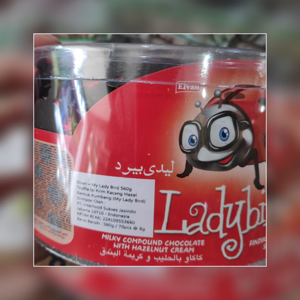 Elvan Coklat Truffle My Ladybird 560 gr