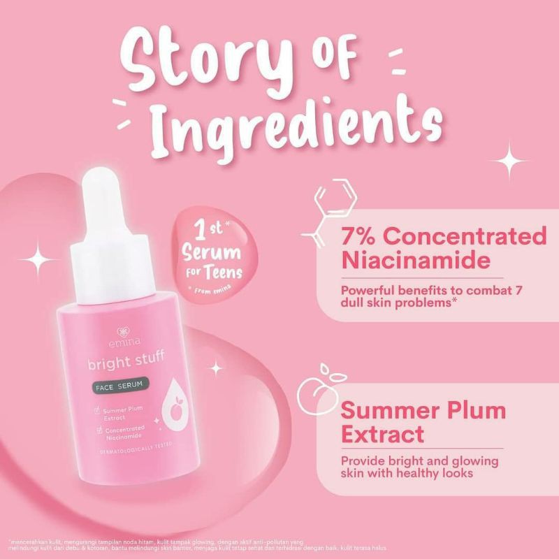 Emina Bright Stuff Face Serum