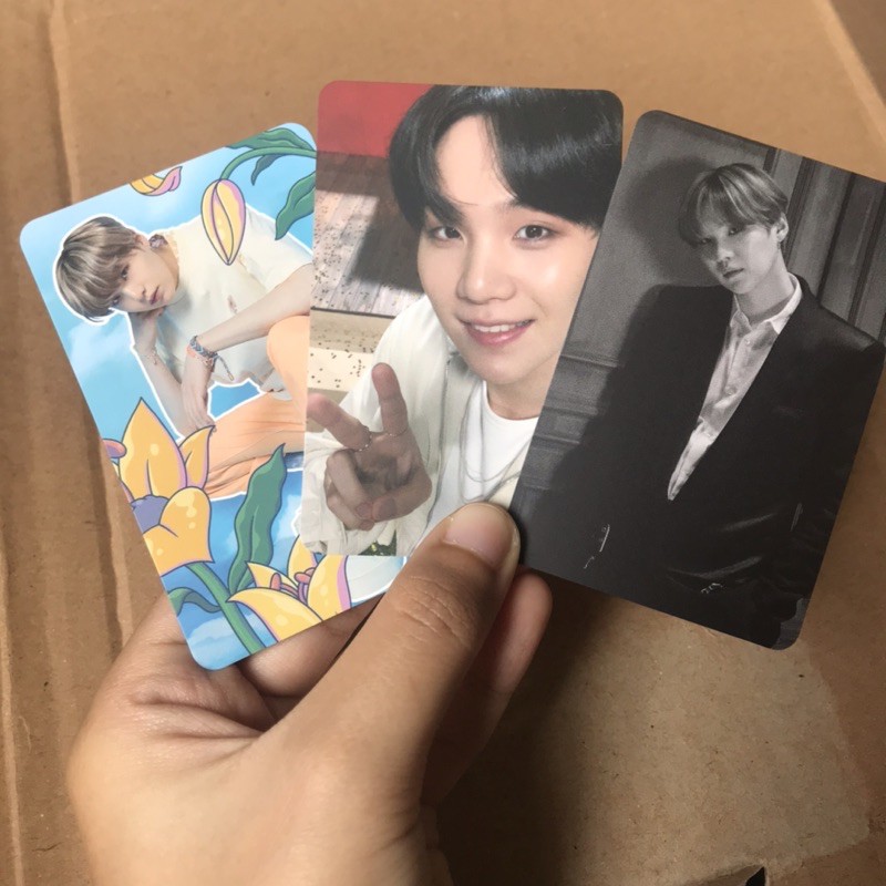 [READY STOCK] Pc photocard Album Mots journey japan suga yoongi (universal music, reguler, fc mono)