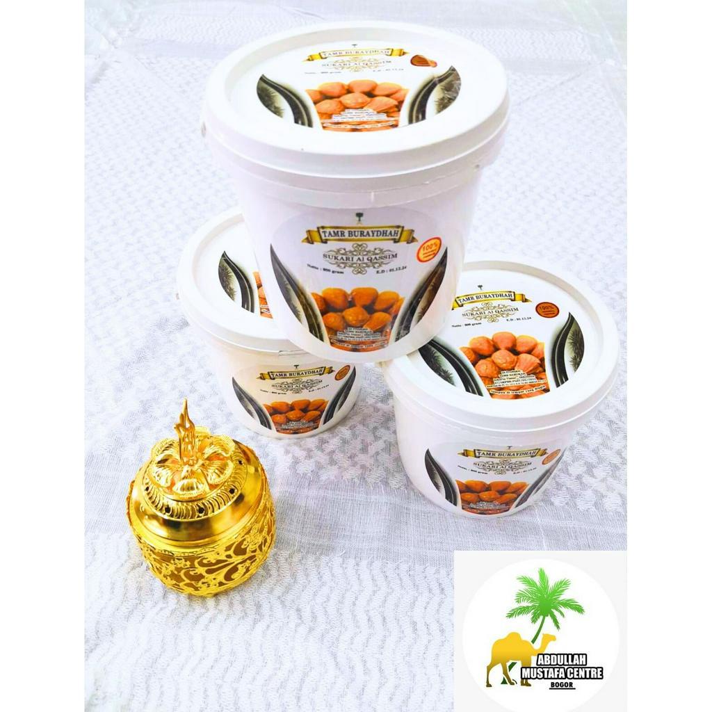 

Kurma Sukari Al- Qassim 850gr Kemasan Ember Premium