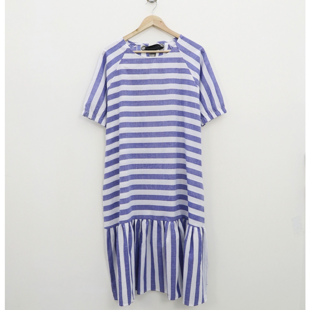 Enkra stripe long dress - Thejanclothes