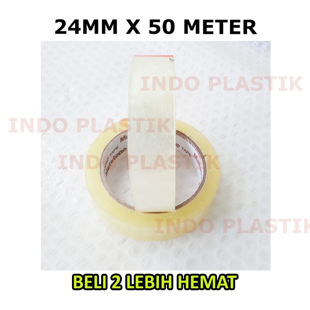 

LAKBAN BENING 24MM X 70 YARD - LAKBAN BENING 1" X 70 YARD - ISOLASI 1
