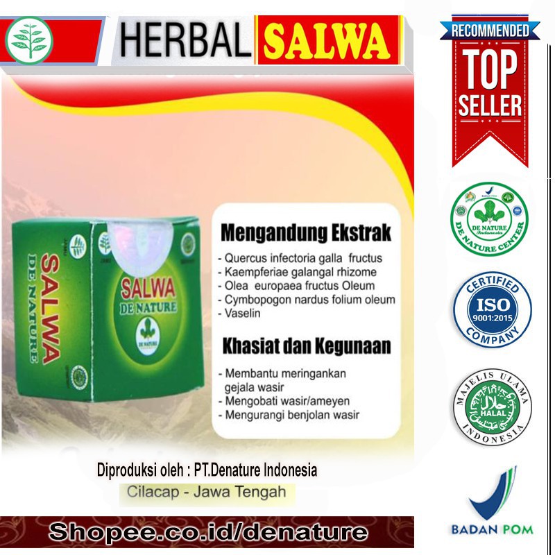 SALEP Salwa Untuk Benjolan wasir