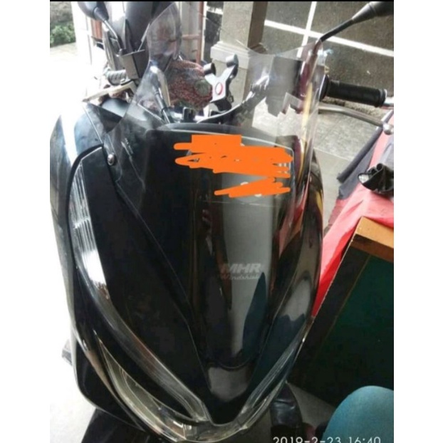 Winshield/ Visor PCX Lokal MHR Racing