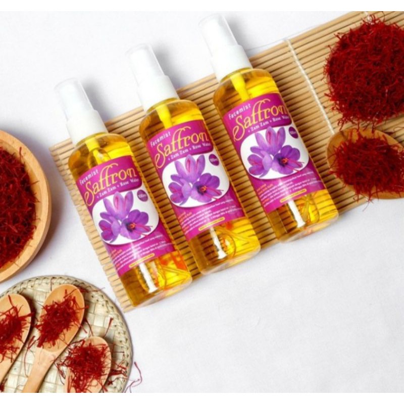 SAFRON FACE MIST, AIR SAFRON ZAMZAM , SAFRON MUKA