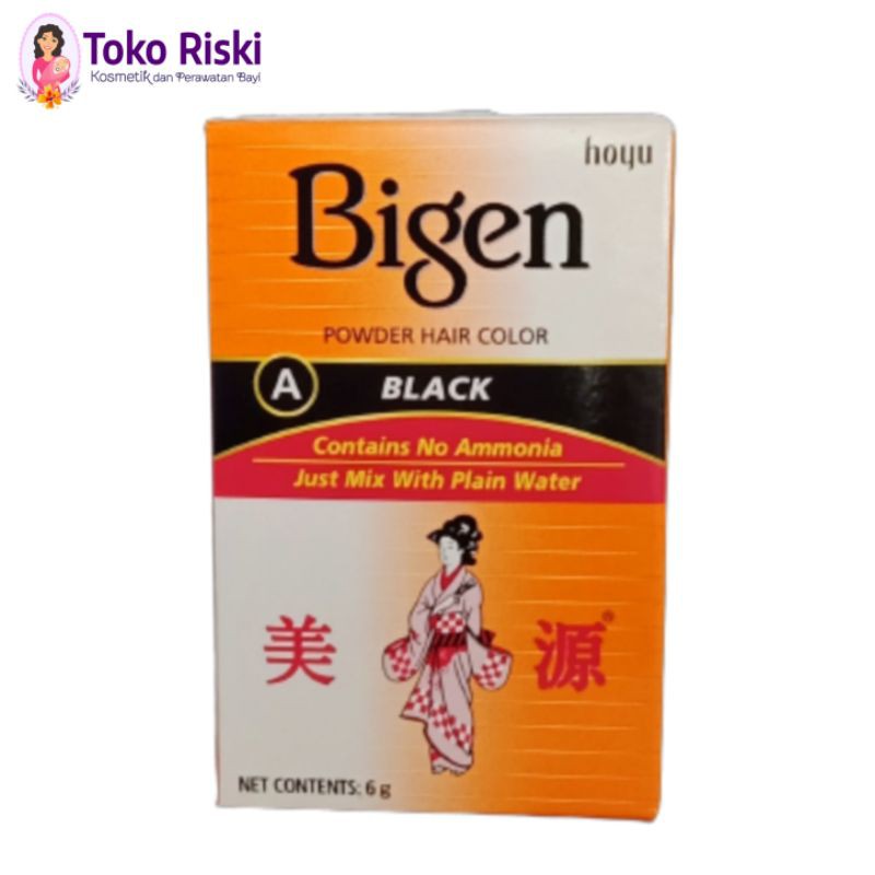 BIGEN POWDER HAIR COLOR - CAT RAMBUT BIGEN