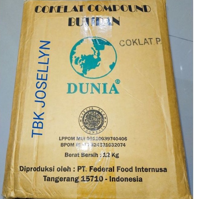 

Mesis dunia coklat 500 gr repack