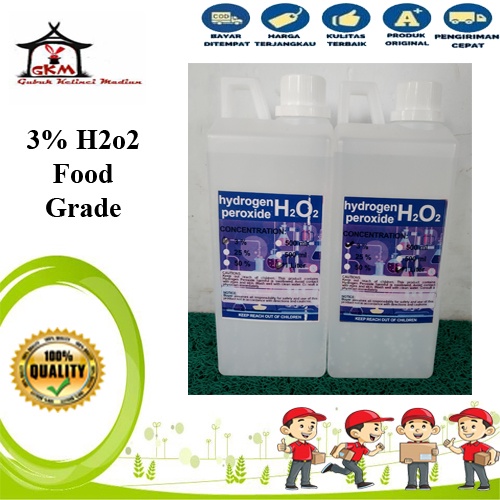 Hidrogen Peroxida H2o2 3%