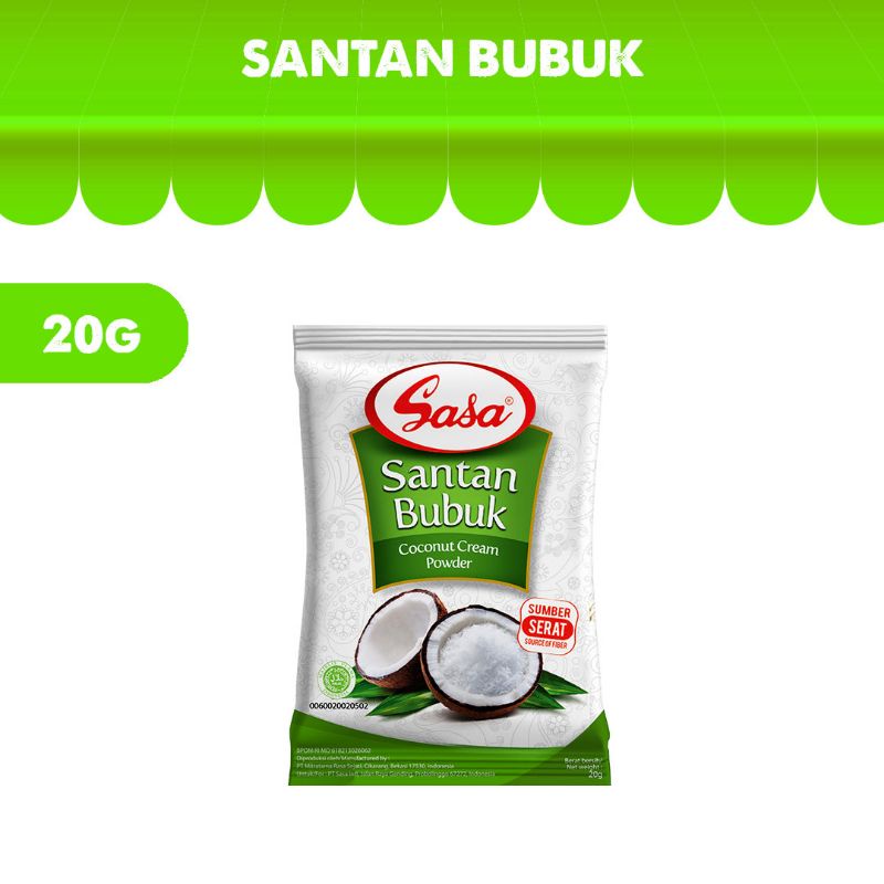 

SASA Santan Bubuk 20gr & 80gr