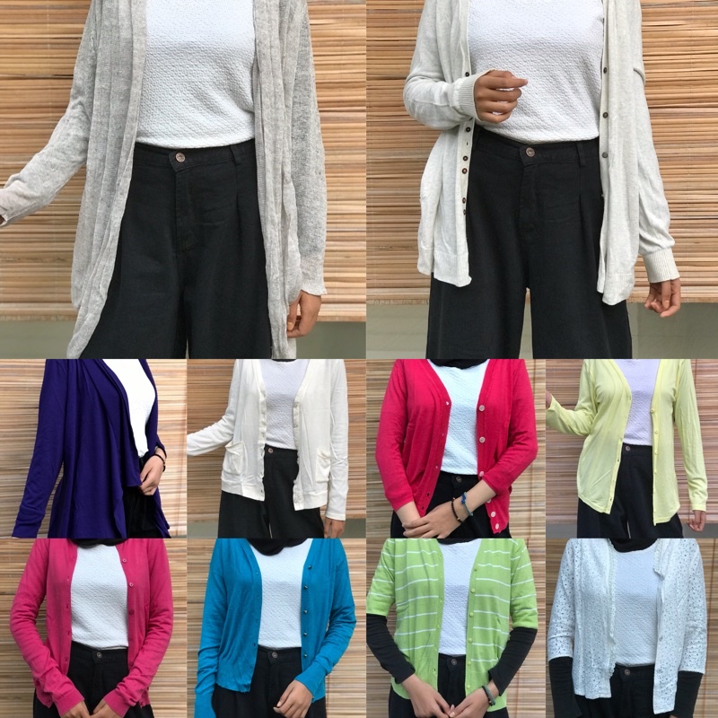 (BISA COD) THRIFT CARDIGAN by THRIFTBYCASSY