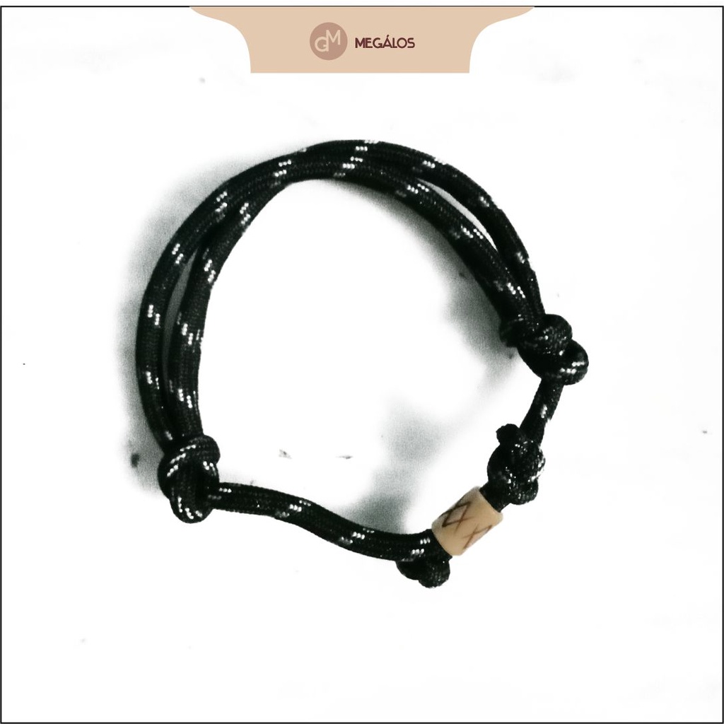 Gelang Hitam / Gelang Hitam Putih / Gelang Pria wanita