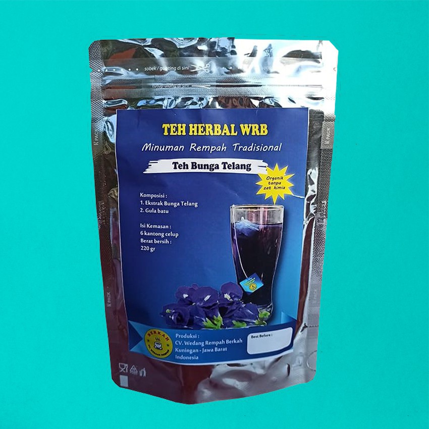 

Minuman Rempah - Teh - Bunga Telang - Isi 6