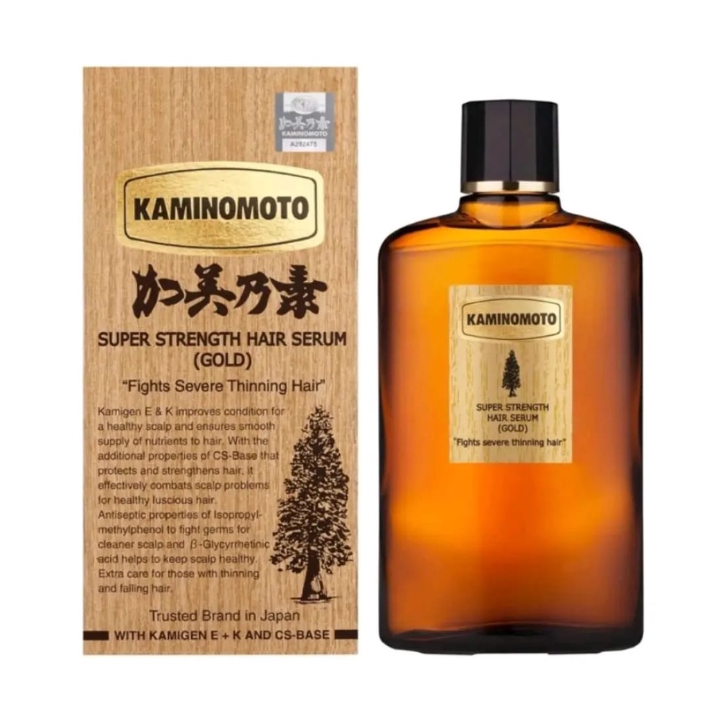 KAMINOMOTO Super Strength Hair Serum (Gold) 150 ml