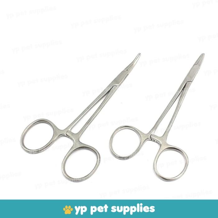 Gunting Pembersih Pencabut Bulu Telinga Anjing Kucing Bahan Stainless