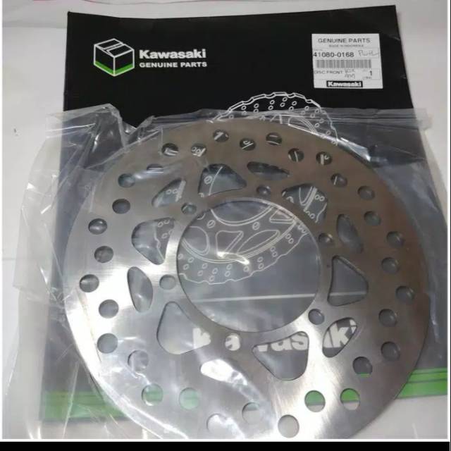 Piringan cakram disc depan klx 150 S original Kawasaki 41080-0168