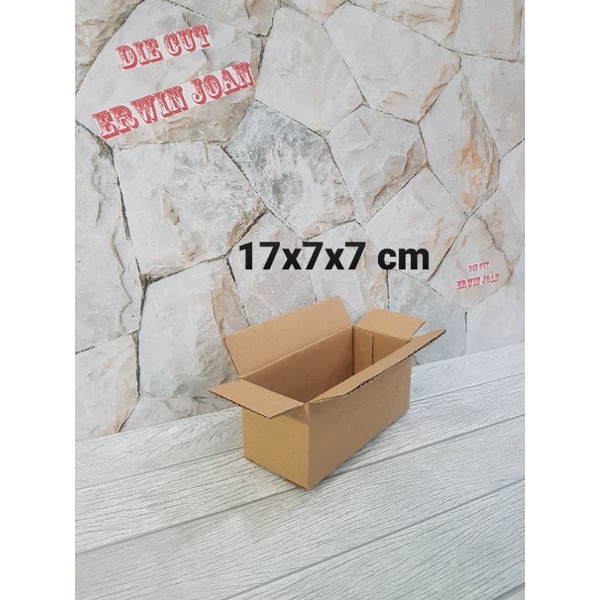 

Kardus / Box / uk. 17x7x7 cm / Karton packing polos baru ST