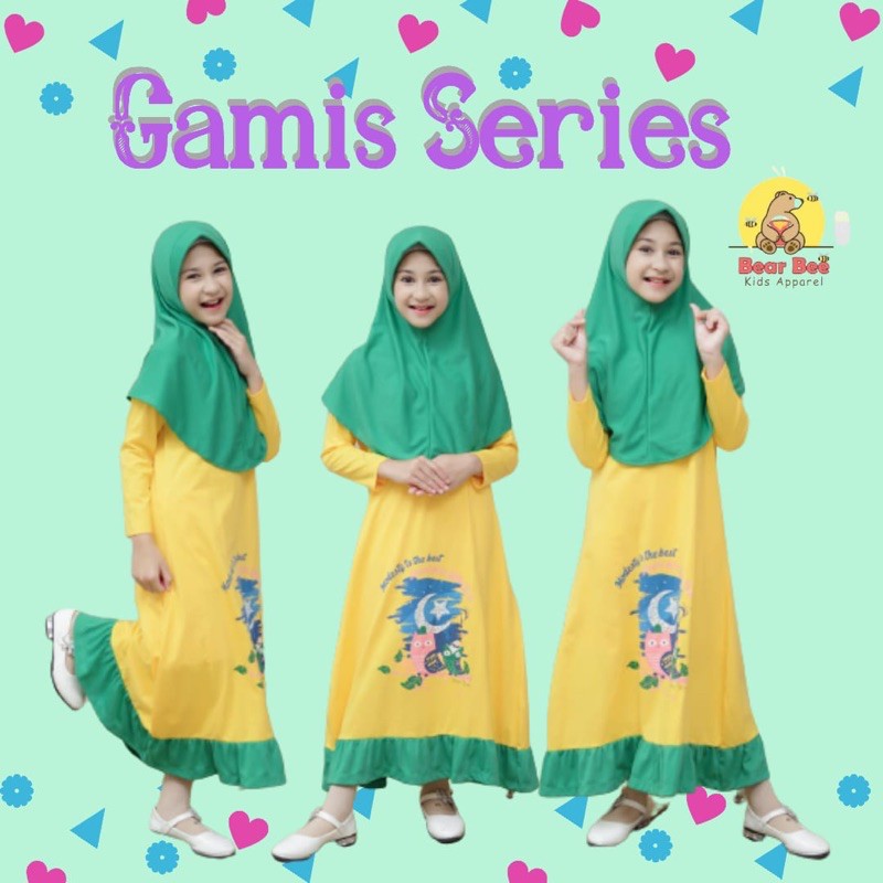 Gamis Anak Bearbee