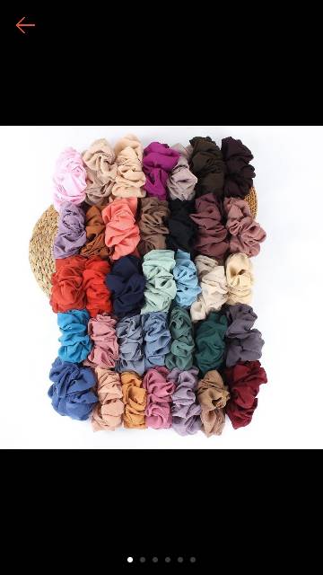 PROMO READY STOCK SCRUNCHIE //KUNCIRAN MODERN