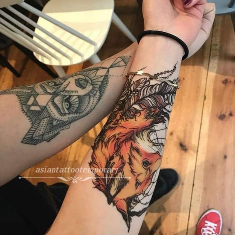 Tatto temporer SERIGALA FULL COLOUR / TATO KULIT TATO SRIGALA TATO TEMPORER ASIANTATTOOTEMPORARY