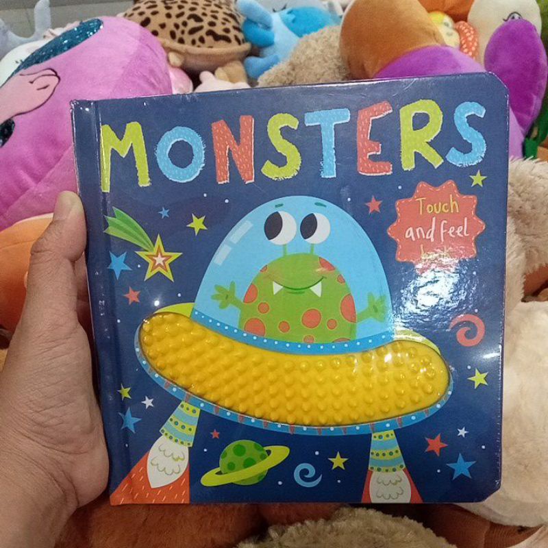 touch and feel book : monsters