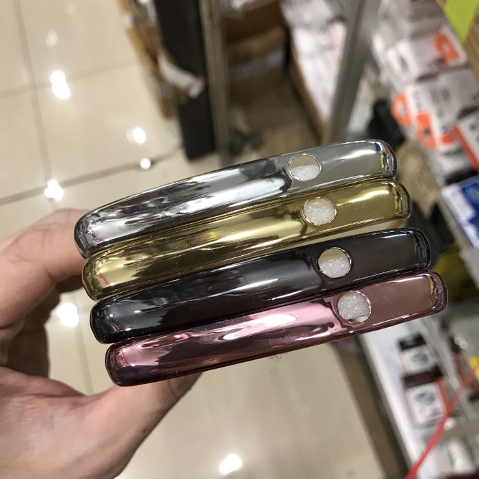 SILIKON LIST BUTTON CHROME JELLY CASE FOR LENOVO K4 NOTE A7010