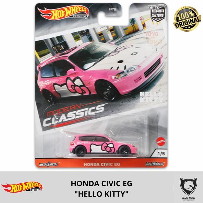 Hot Wheels Car Culture Honda Civic Eg Hello Kitty Modern Classics By Eastern