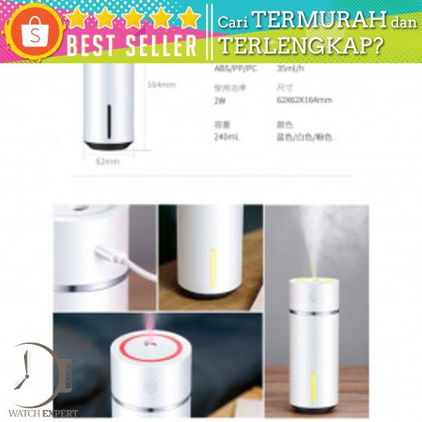 XProject Air Humidifier Essential Oil Diffuser 240ml - HMT-DZ01 - White